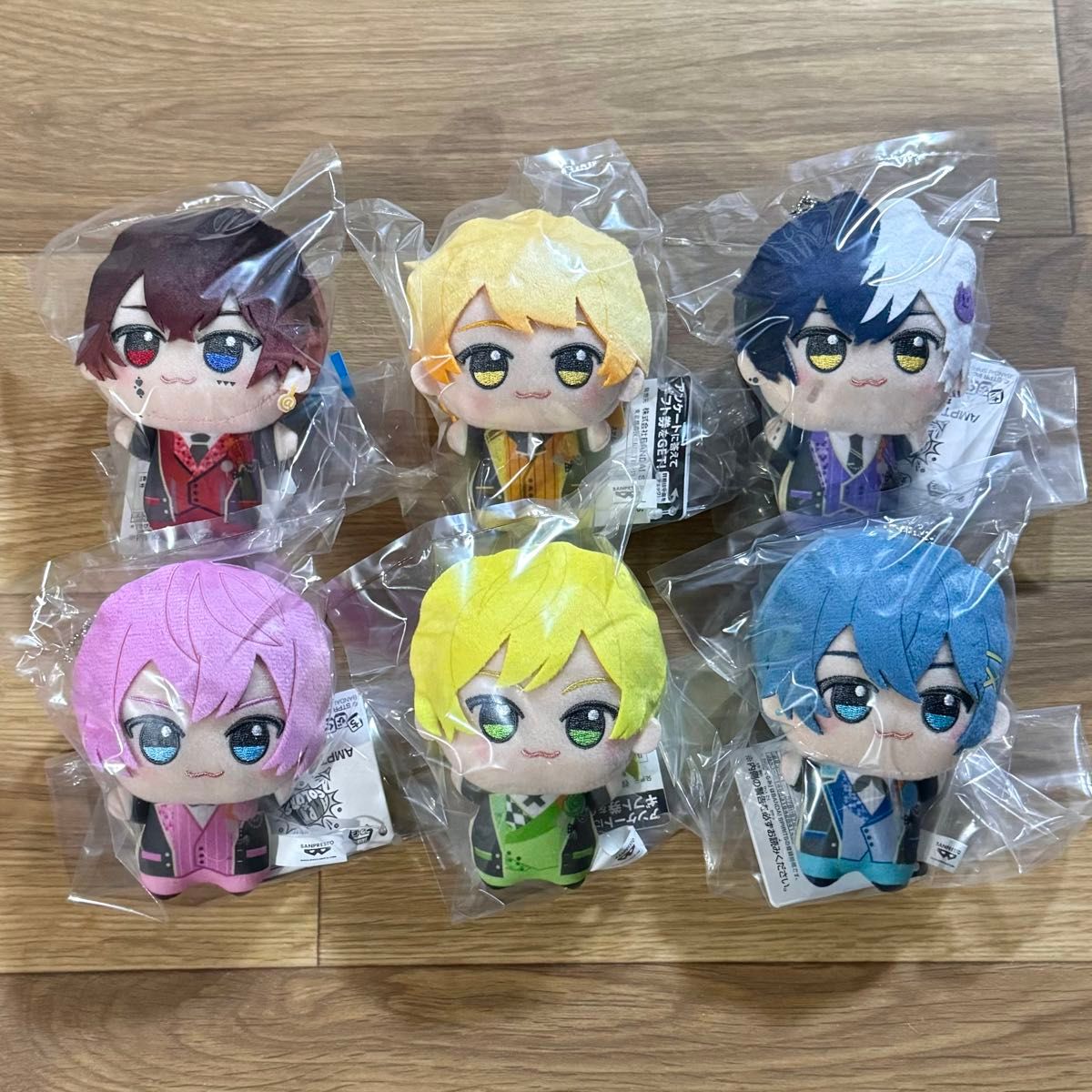 AMPTAKxCOLORS ちびぐるみ ぬいぐるみ 全6種 6個セット｜Yahoo!フリマ