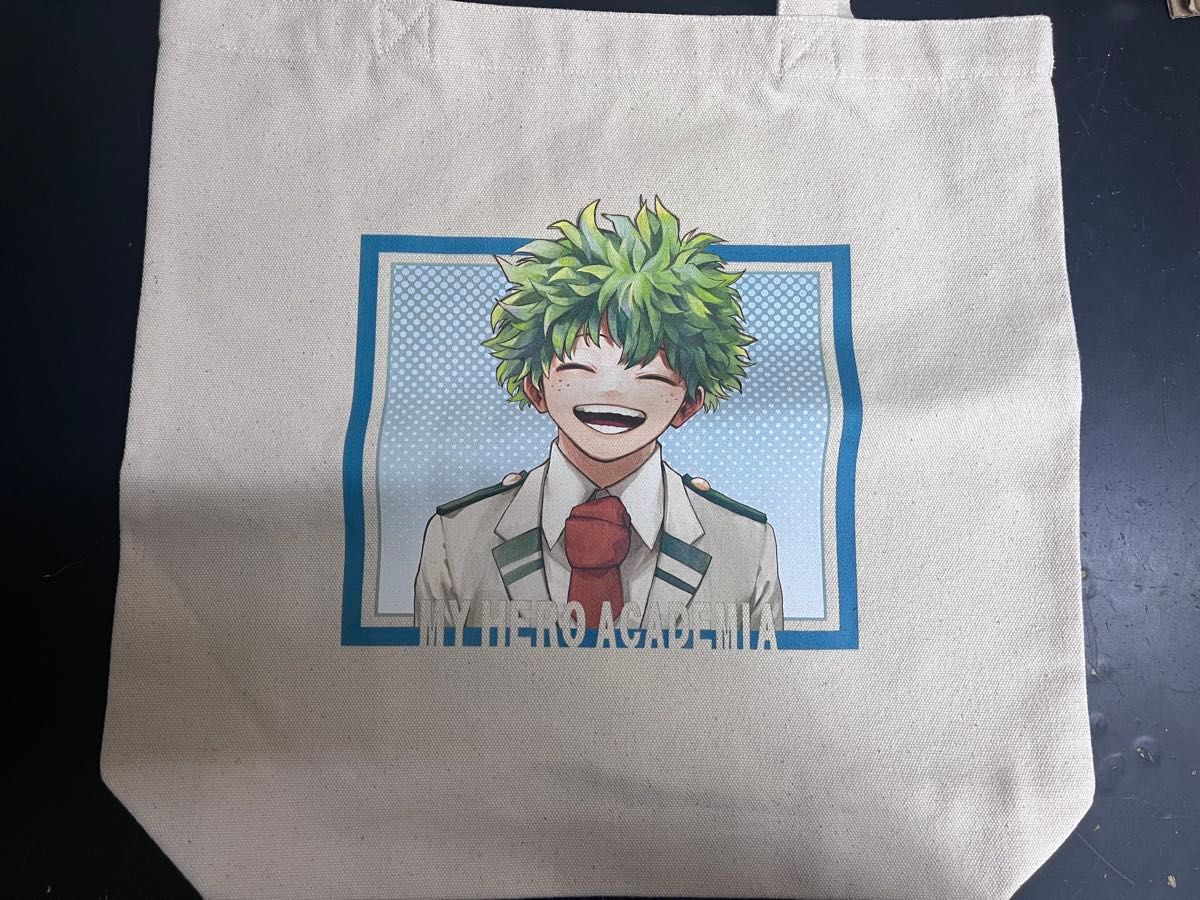 ヒロアカ 原画展 トートバッグ 緑谷出久 僕のヒーローアカデミア デク