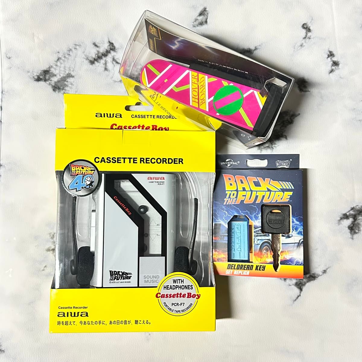 バックトゥザフューチャー 40周年 カセットプレーヤー モバイル