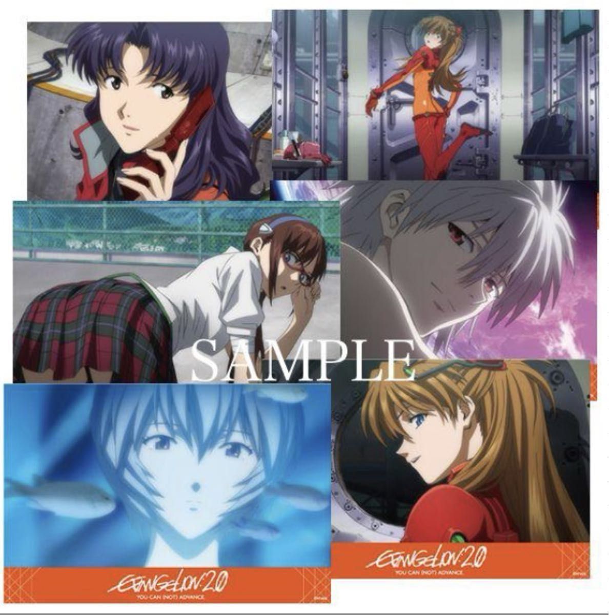 新品未開封】ヱヴァンゲリヲン新劇場版(序・破・Q・シンx2)ポスト