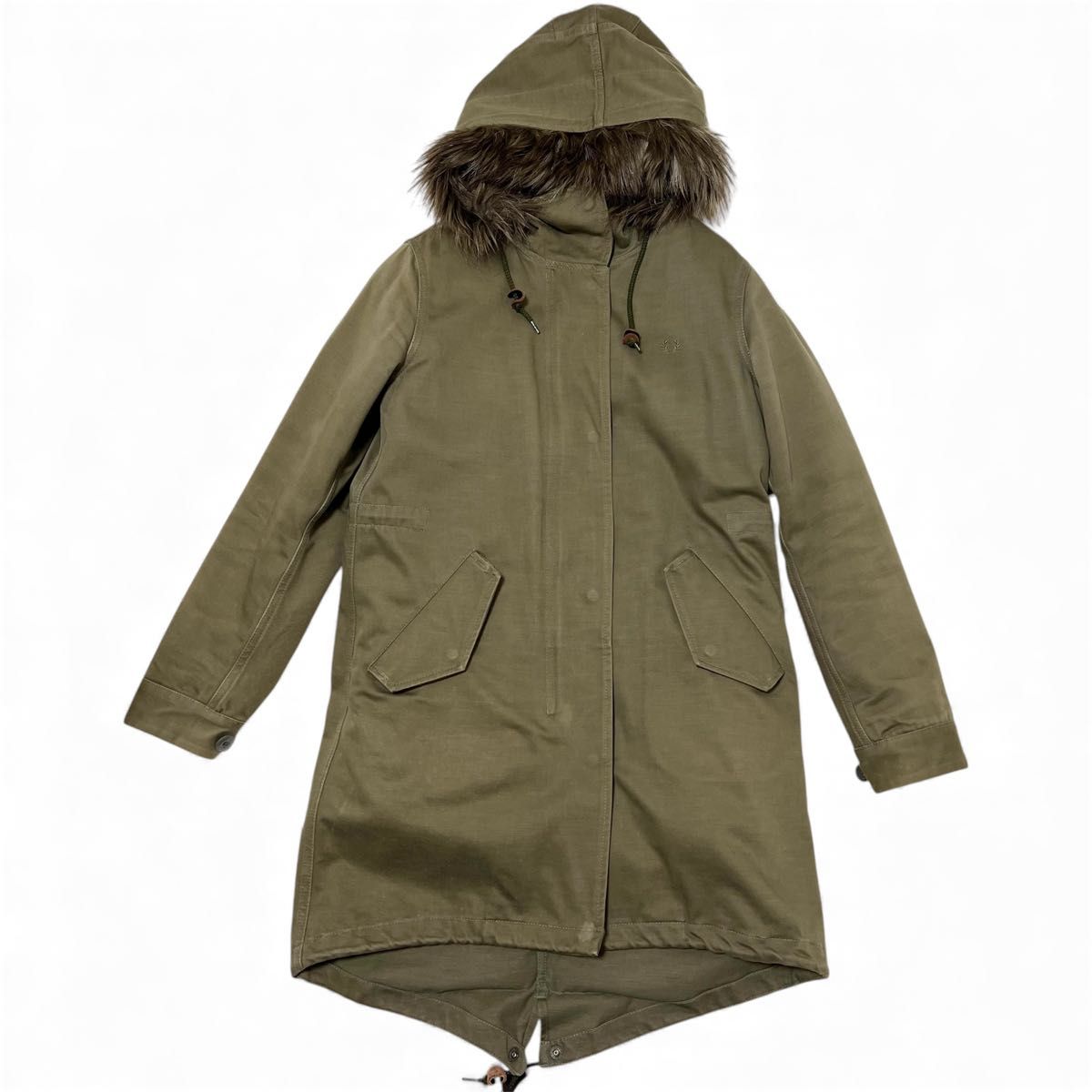 FRED PERRY フレッドペリー モッズコート 2WAY ボアライナー ファー