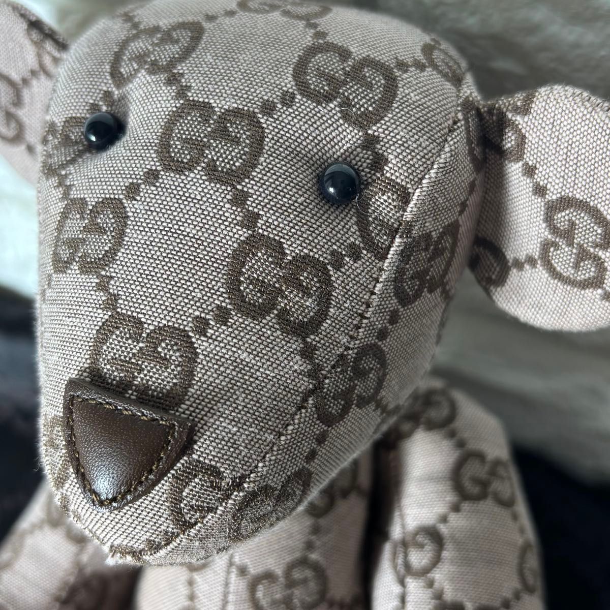 新品未使用 GUCCI グッチ GGキャンバス テディベア ぬいぐるみ クマ 熊