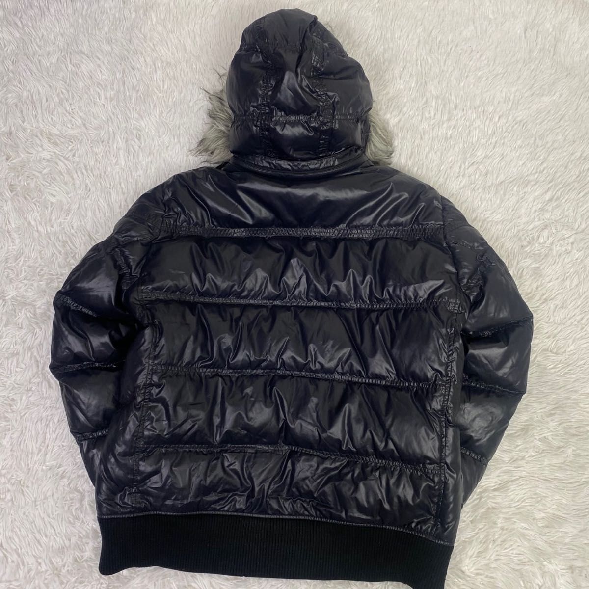 OLD UNIQLO オールドユニクロ ファー付き プレミアム ダウンジャケット