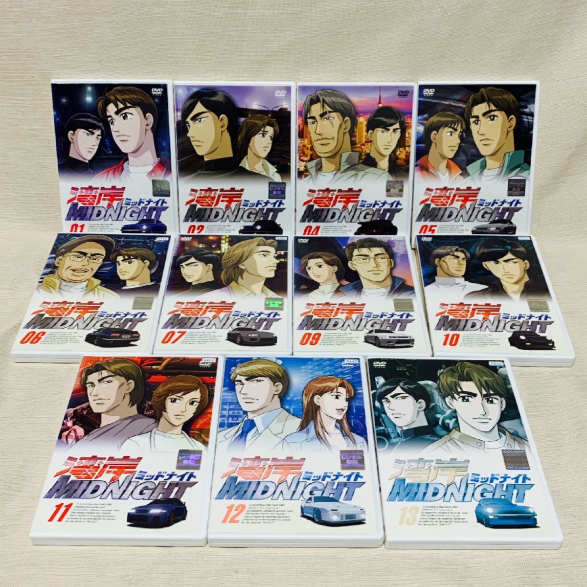 湾岸ミッドナイト DVDセット(アニメ/小栗旬)【レンタル落ちDVD