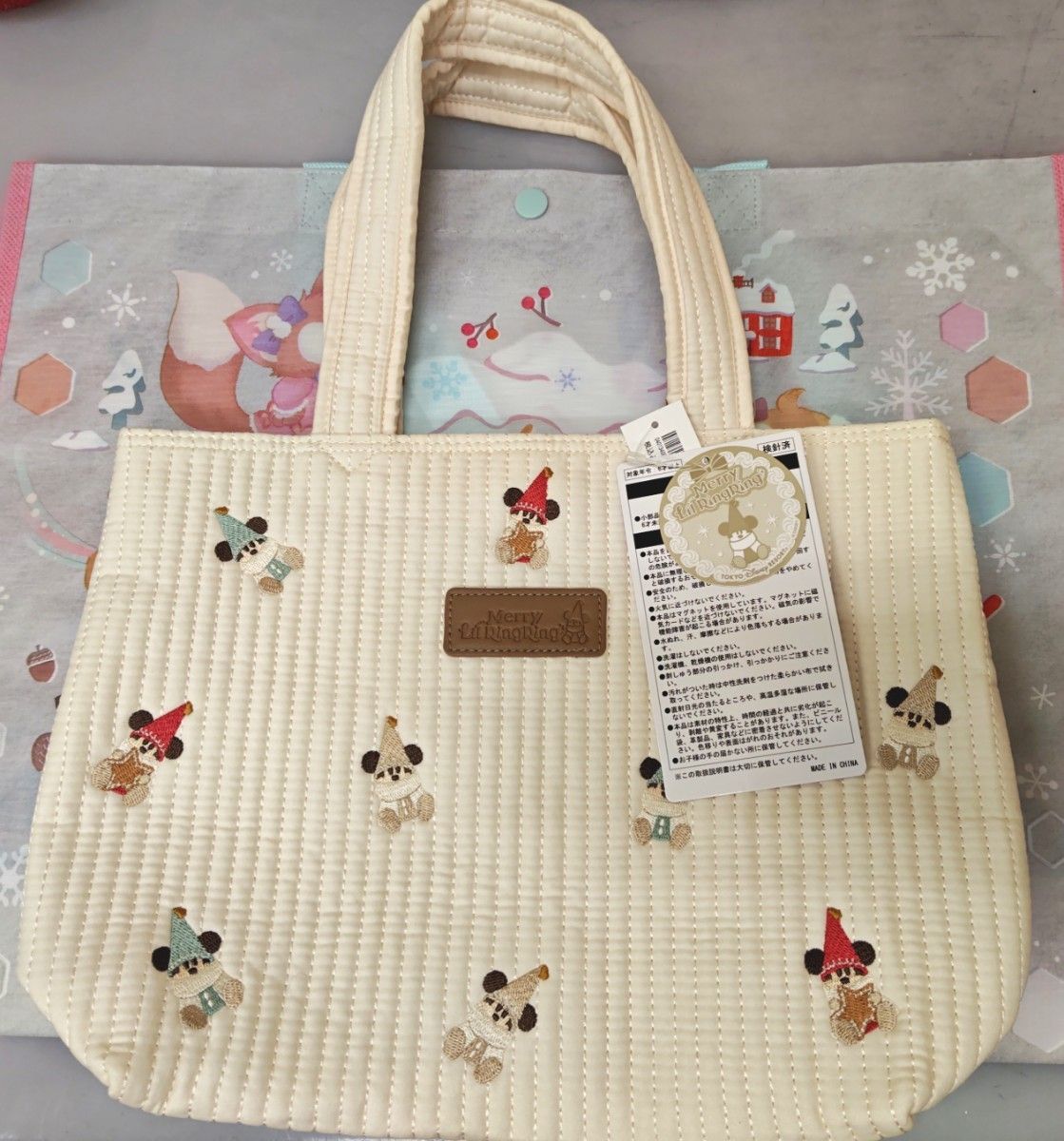 ディズニー リルリンリン クリスマス2025 トートバッグ｜Yahoo!フリマ