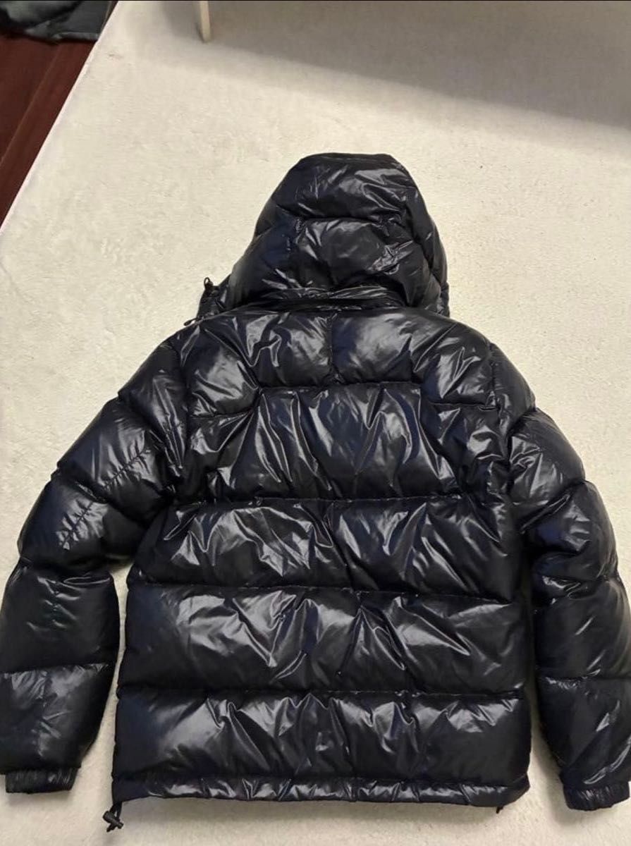 ポロラルフローレン ダウンジャケット ブラック 光沢 y2k RALPH LAUREN