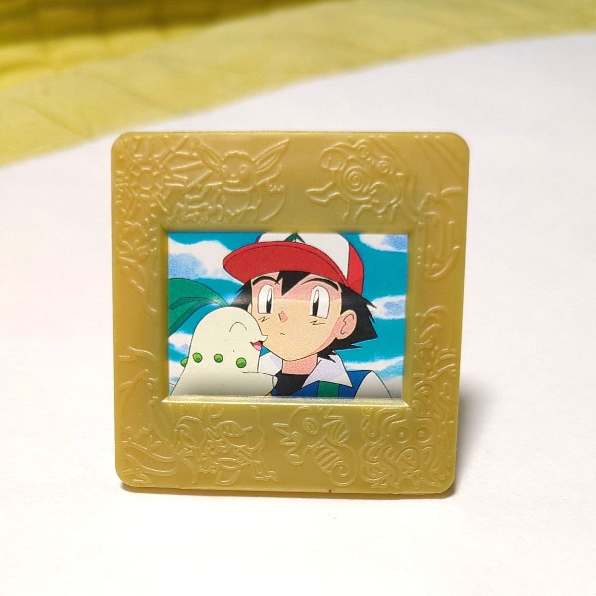明治 ポケモン ピクチャーフレーム サトシ チコリータ｜Yahoo!フリマ