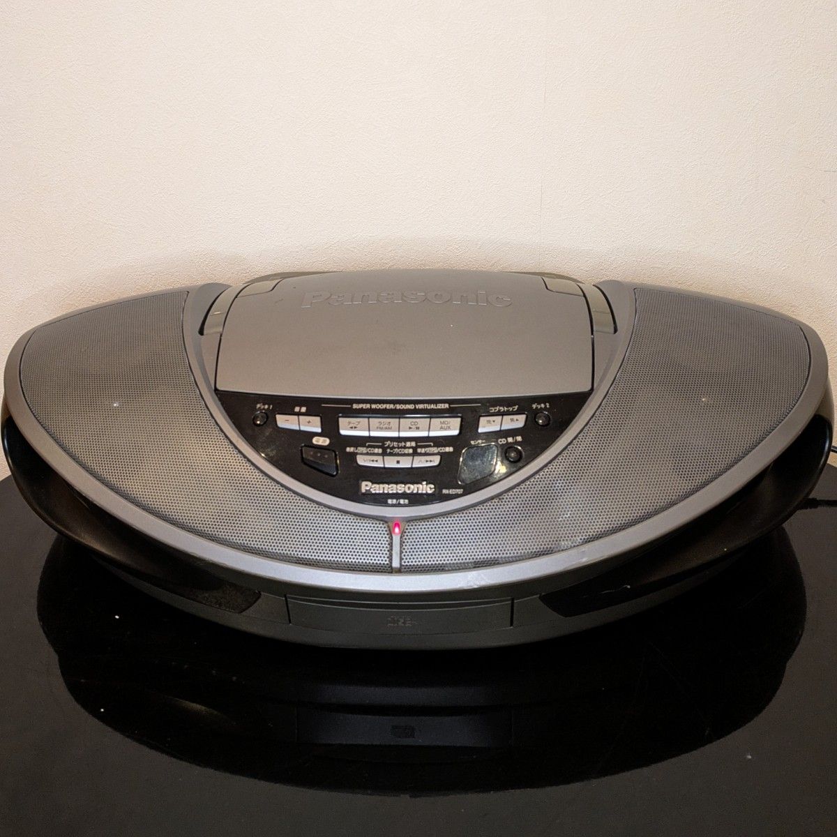 Panasonic パナソニック コブラトップ RXーED707 CDラジカセ｜Yahoo