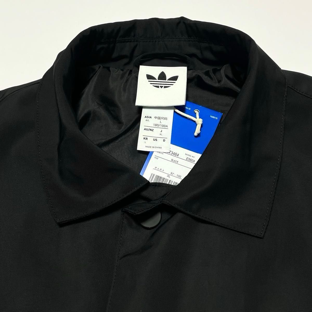 新品XL黒adidas Originals×Oasisツアー コーチジャケット アディダス