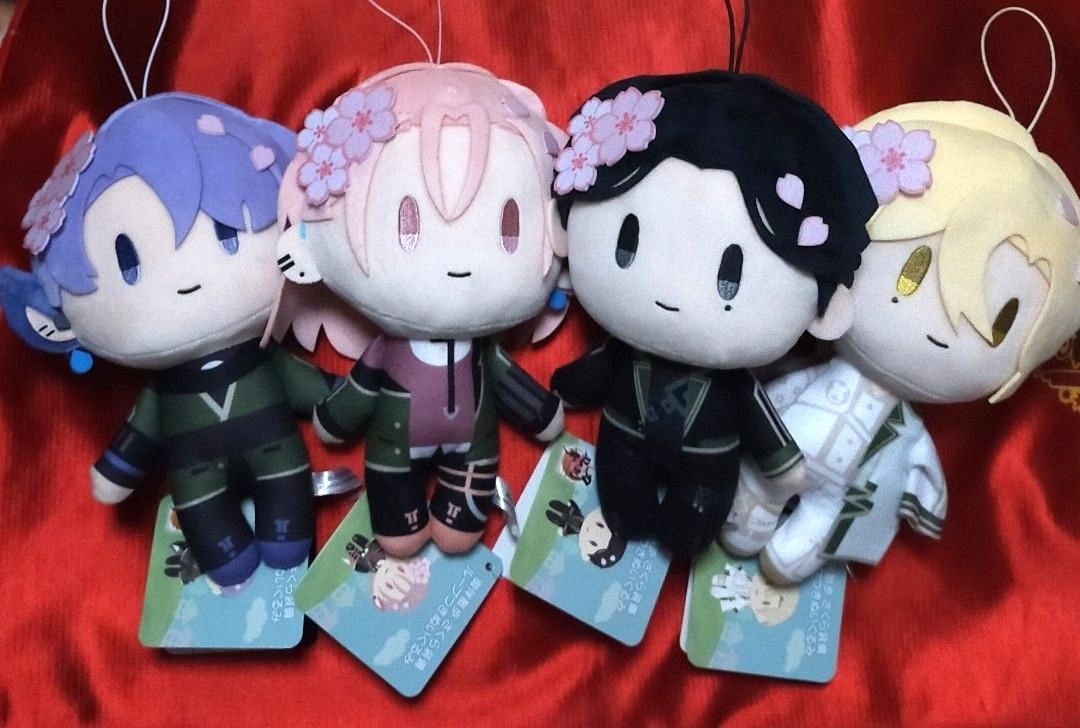 刀剣乱舞ONLINE GiGO限定 御伴散歩 さくら装備 ループつきぬいぐるみ