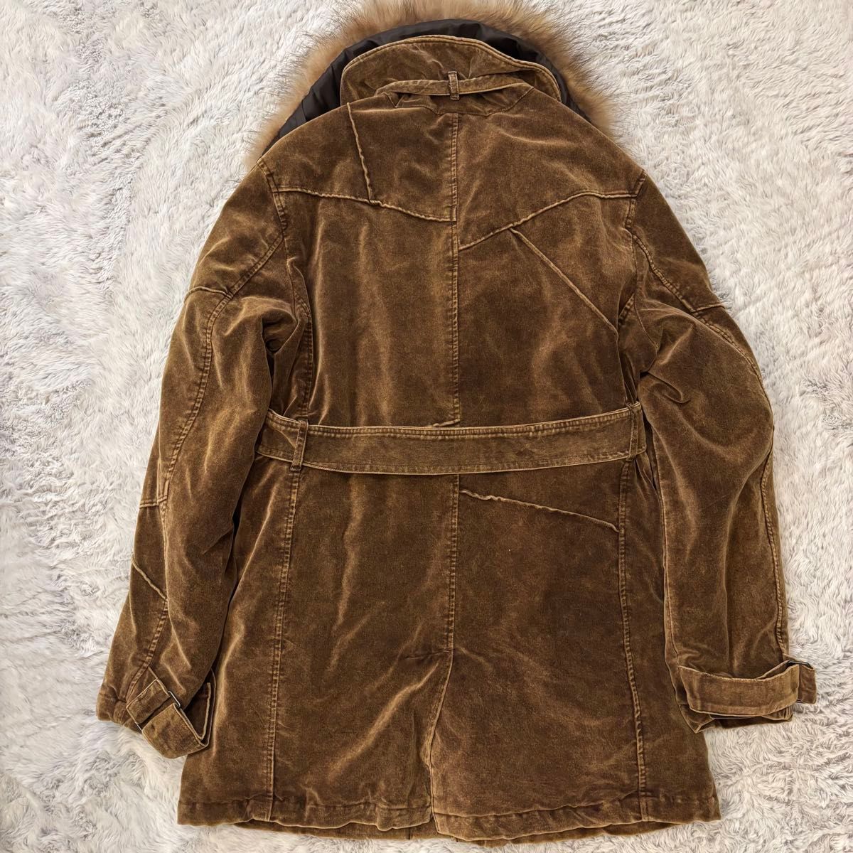 in the attic インジアティック コート ジャケット リアルファー