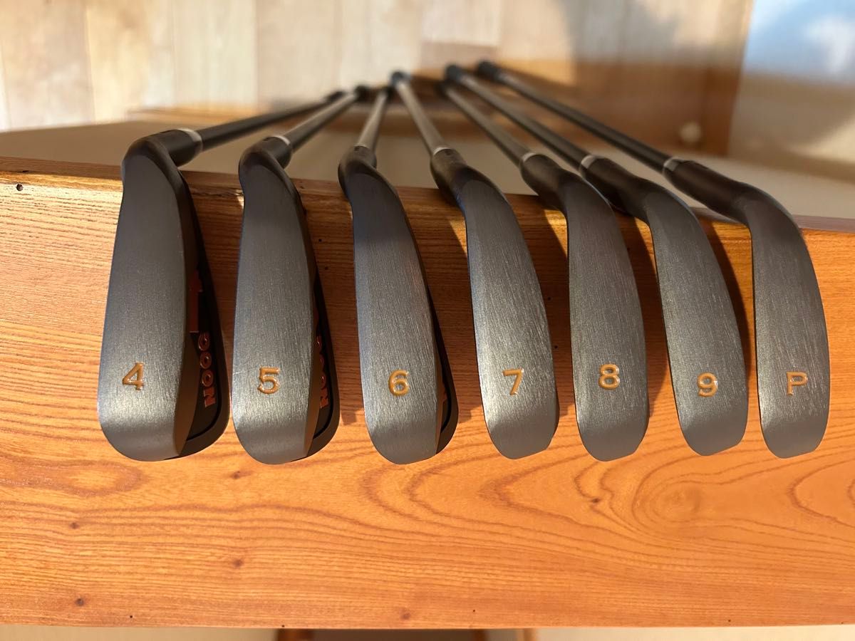 美品 NOOG ワンレングスアイアン 4-P 7本セット ノーグ アイアンセット