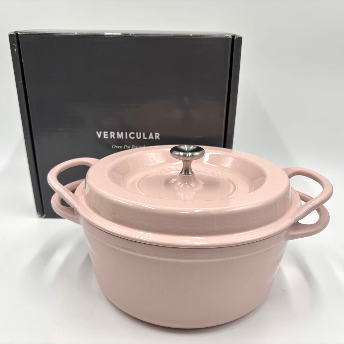売り切り値下げVERMICULAR オーブンポット パールピンク バーミキュラ