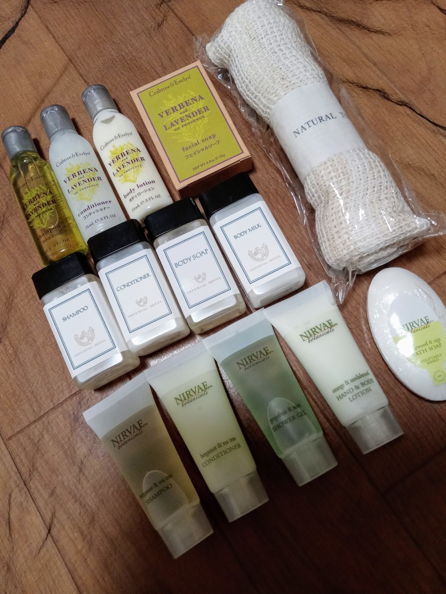 高級ホテルアメニティセット③すっきりハーブ系｜Yahoo!フリマ（旧