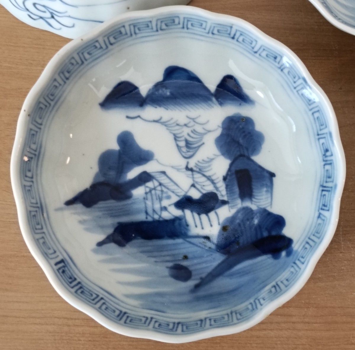 古伊万里 染付山水図なます皿 5枚揃い 伊万里焼｜Yahoo!フリマ（旧