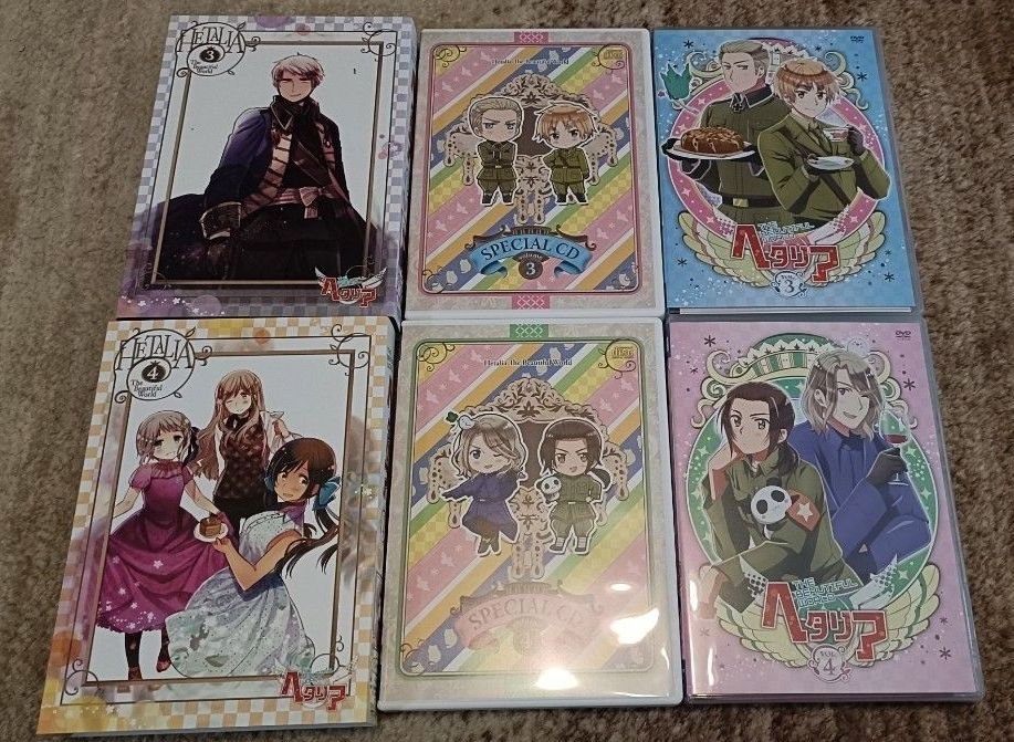 ヘタリア The Beautiful World アニメイト限定版 DVD BOX｜Yahoo