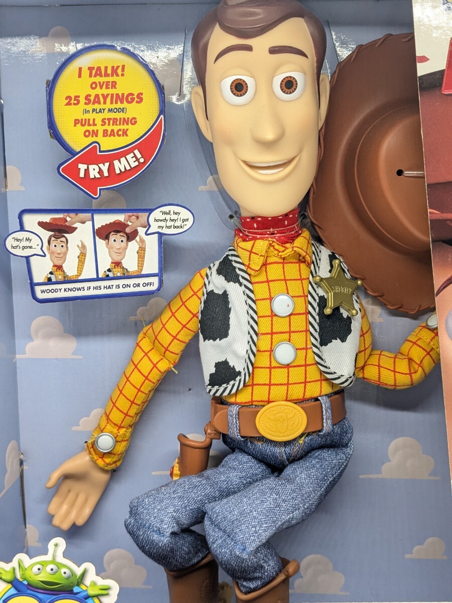 トイストーリー ウッディー フィギュア thinkway 20th Woody トイ