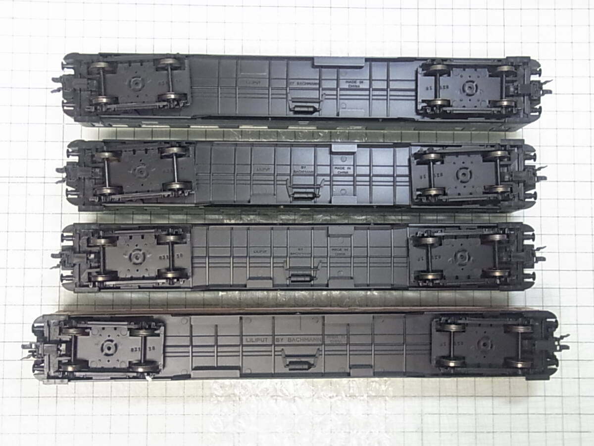 現状品・HOゲージ】LILIPUT L334580/1/2/5 DB D-Zug Wagen +