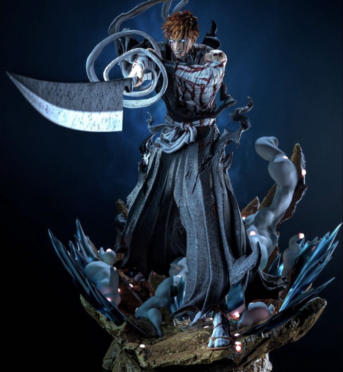 ガレージキット フィギュア 黒崎一護 BLEACH ブリーチ 1／6スケール 未