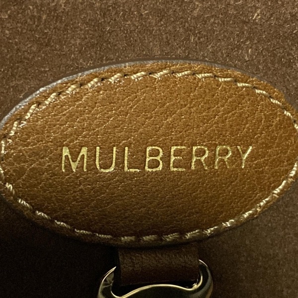 マルベリー MULBERRY トートバッグ - レザー ブラウン バッグ Mulberry