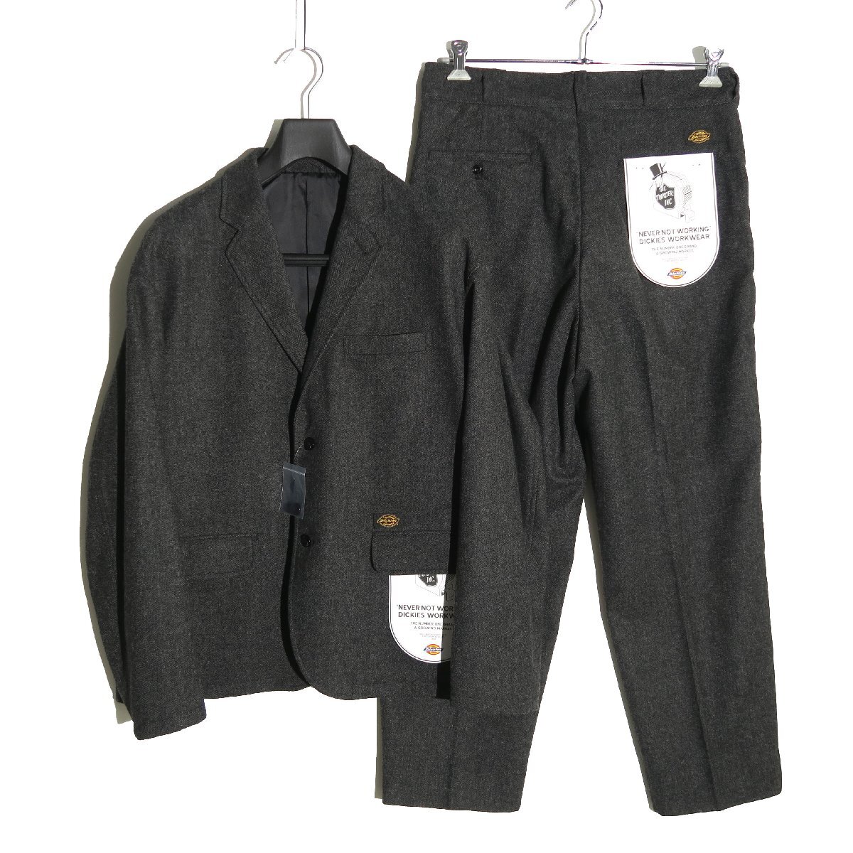 25FW Dickies TRIPSTER SUIT GREY L 第8弾 野村訓市 トリップスター
