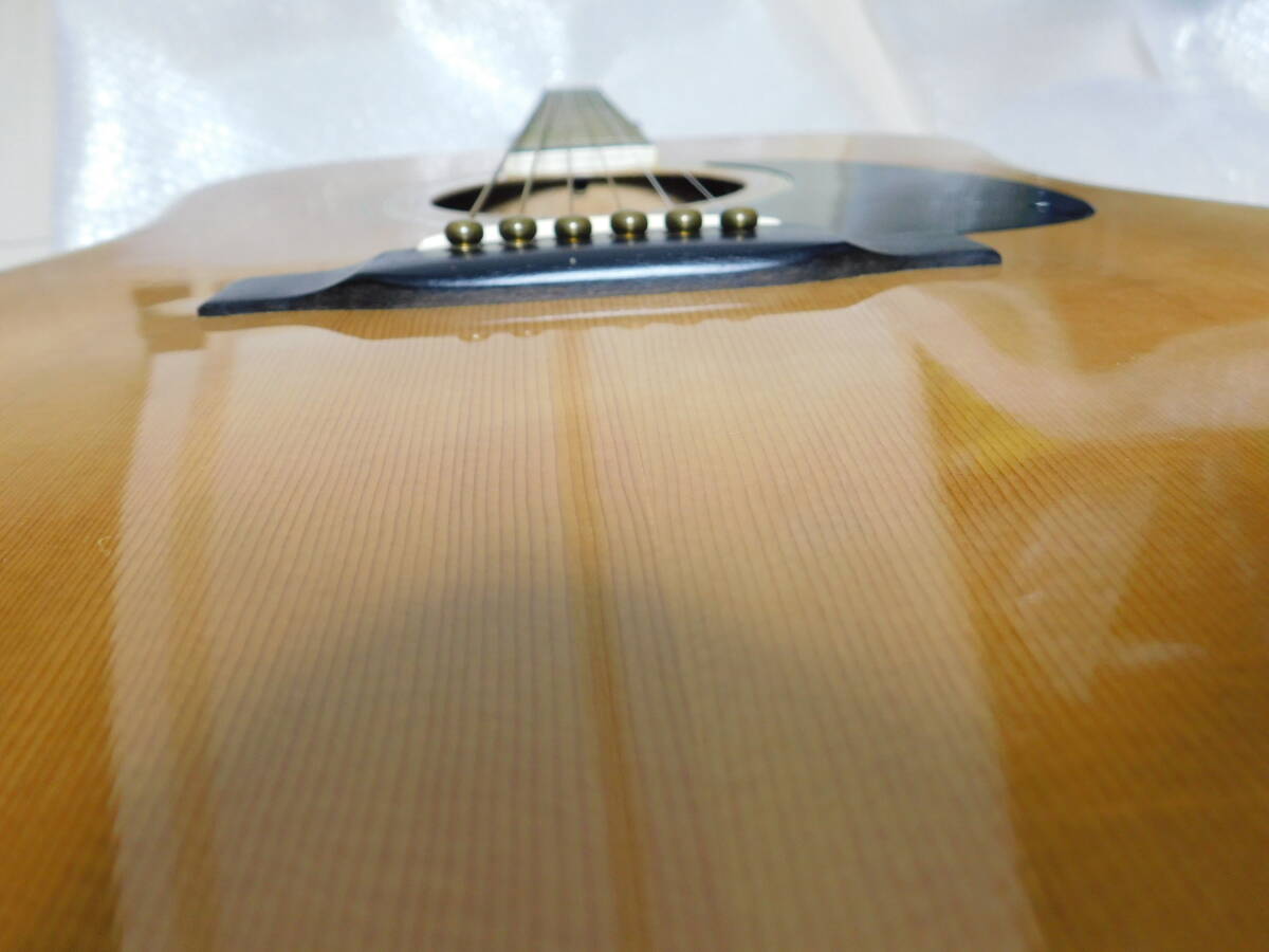 Yamaki YW-35 アコースティックギター 白濁あるも音は健在 キズ少ない