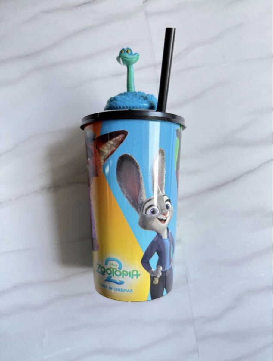 ズートピア Zootopia ニック ジュディ ゲイリー フィギュア タンブラー