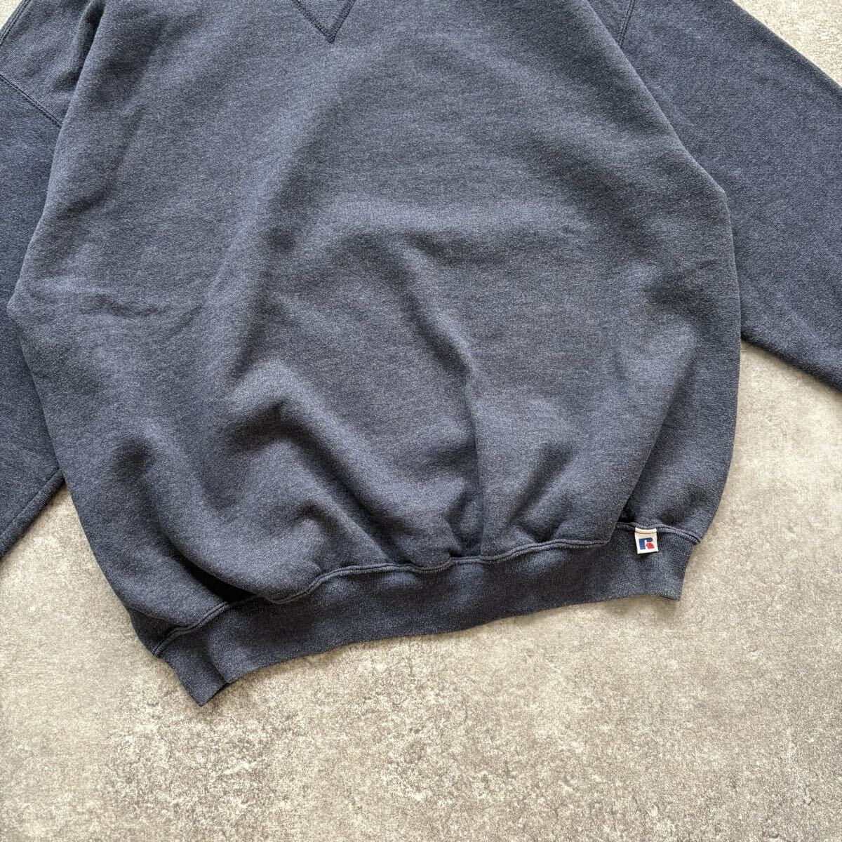 RUSSEL ATHLETIC】90s ラッセルアスレチック 前V 無地スウェット