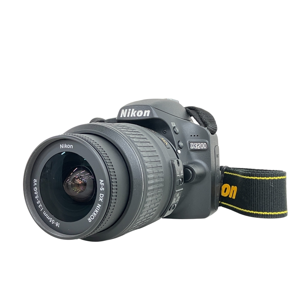 ジャンクNikon D3200 ダブルズームキット BLACK D3200 200mm ダブル