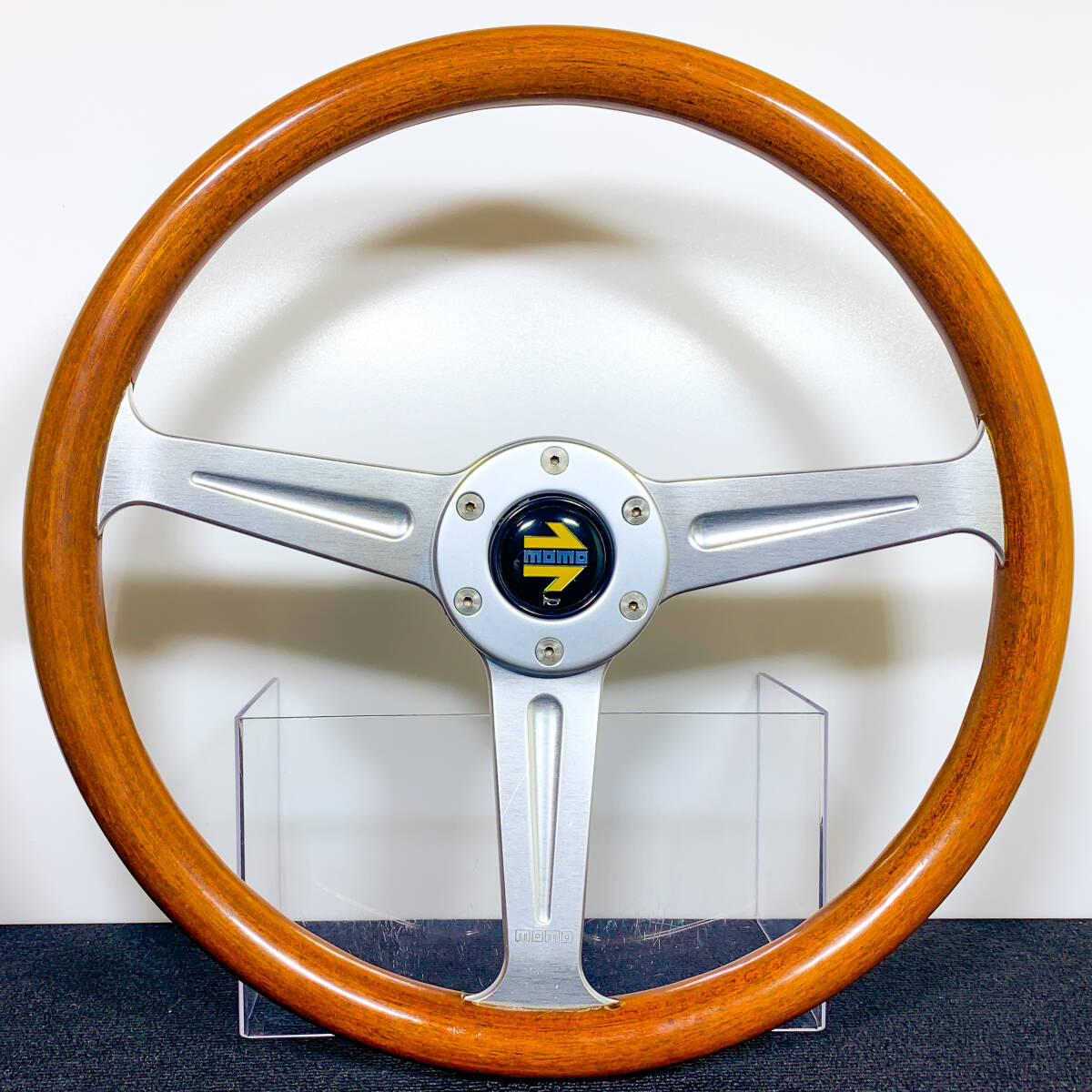 MOMO モモ 50's STYLE／50'sスタイル ウッドステアリング 36φ 希少