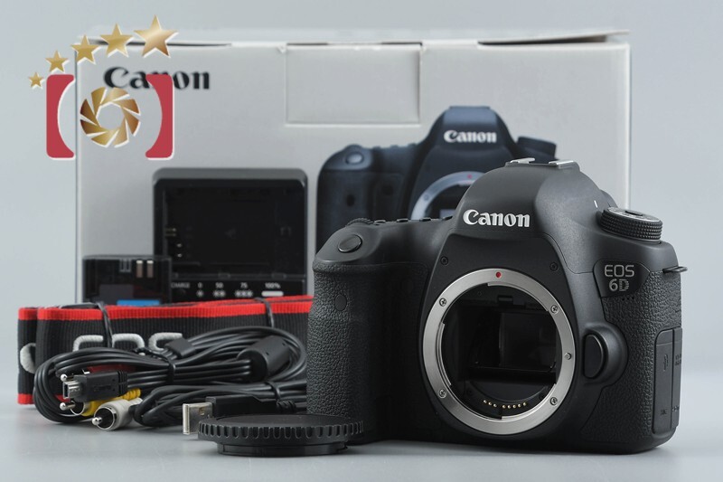 中古】Canon キヤノン EOS 6D デジタル一眼レフカメラ 元箱付き