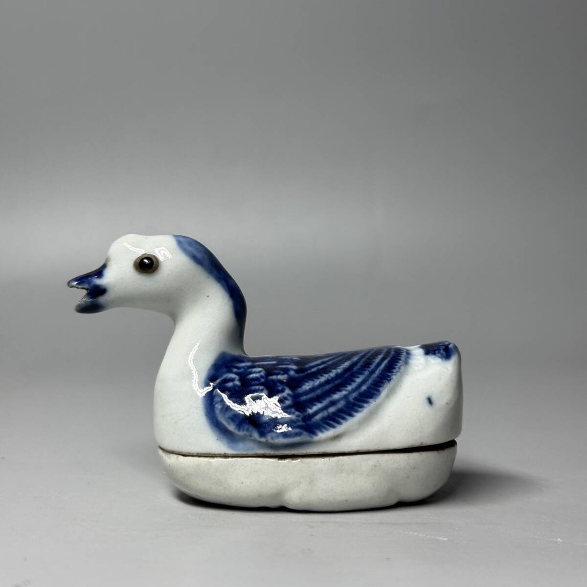 中国古玩 青磁花瓶 在銘 唐木 紫檀台座付 唐物 箱付 AF2001 南