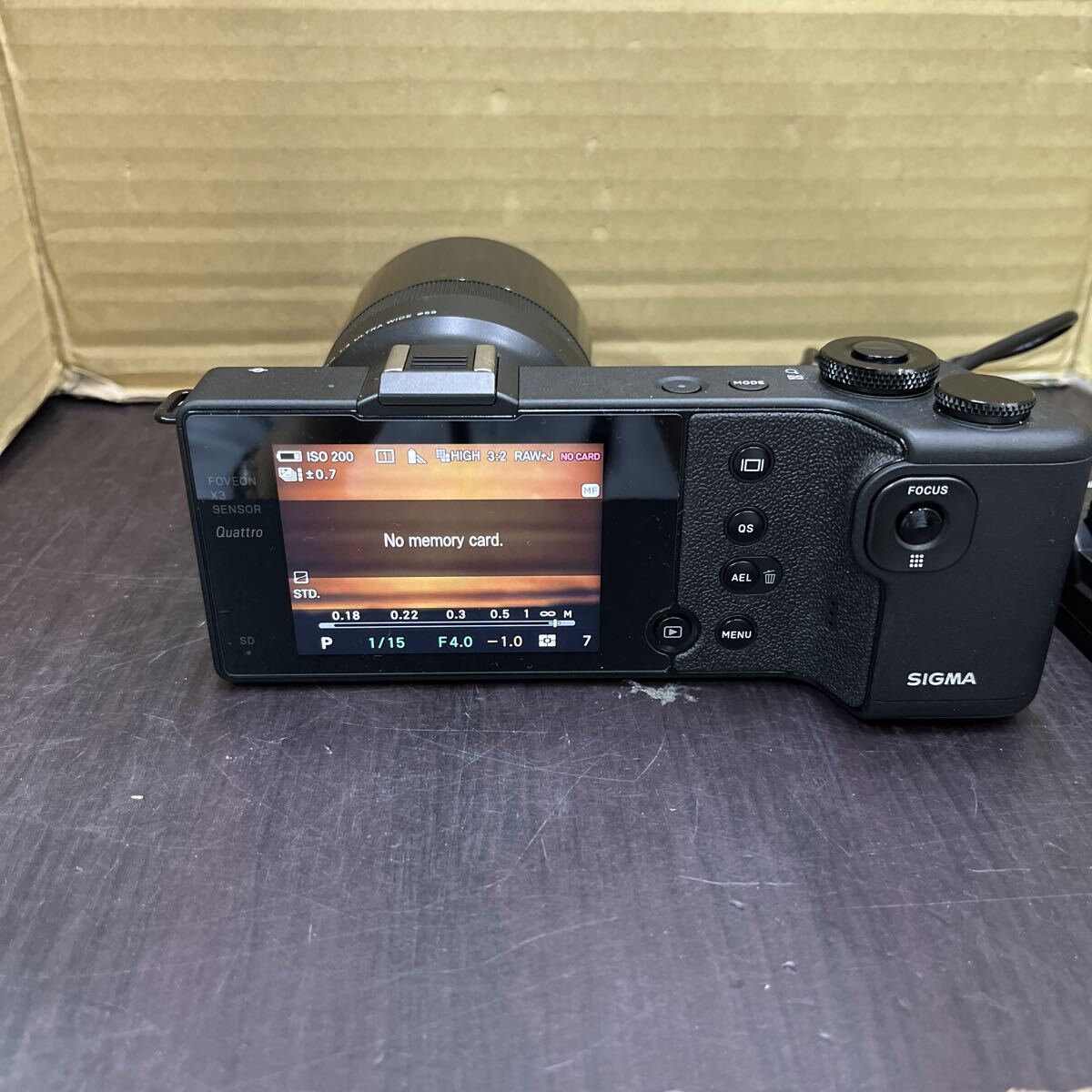 SIGMA dp Quattro dp0 LCDビューファインダーキット ア*－様 極上品