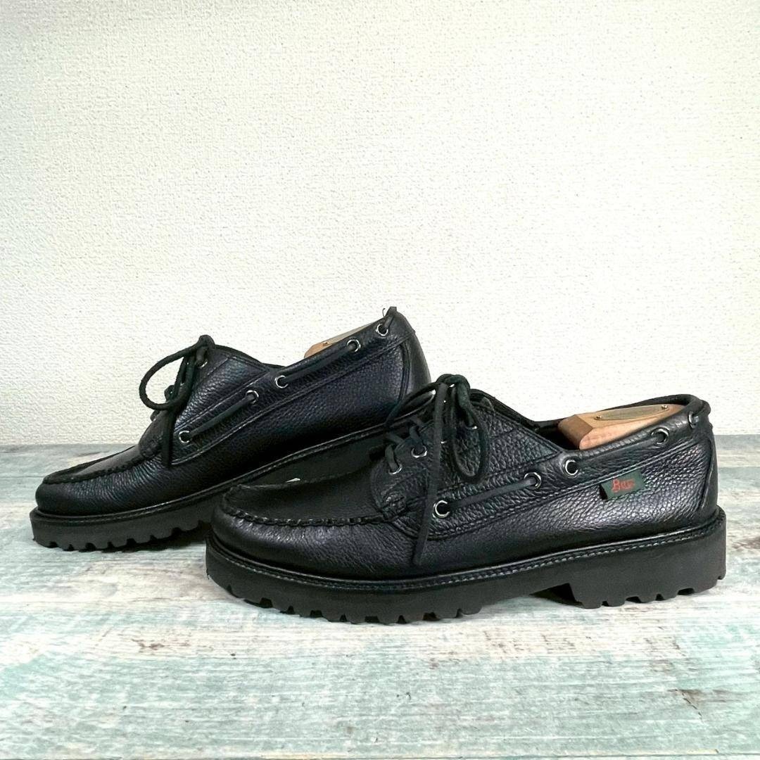 超美品 厚底 G H BASS バーニーズNY デッキシューズ 28cm｜Yahoo