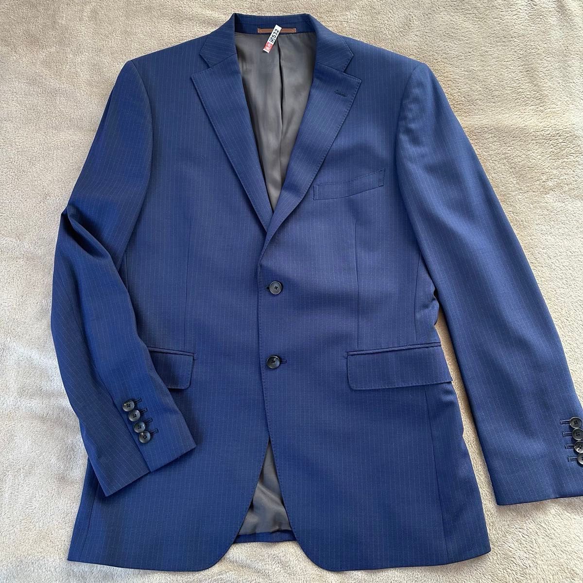 P S FA ネイビー ストライプスーツA8 高身長185cm｜Yahoo!フリマ（旧