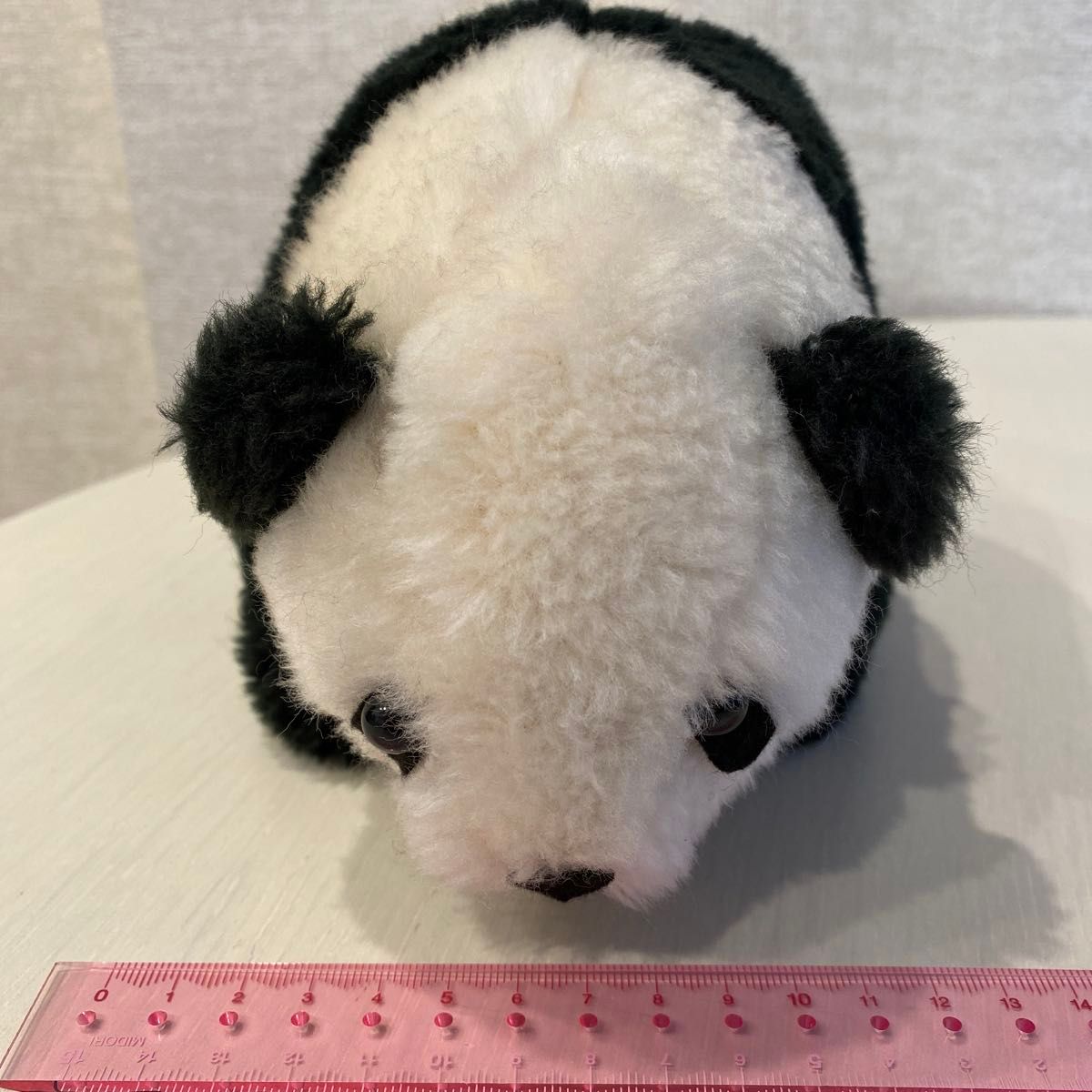 上野動物園 1970年代購入 パンダ ぬいぐるみ 白黒 ハートの鼻 かわいい