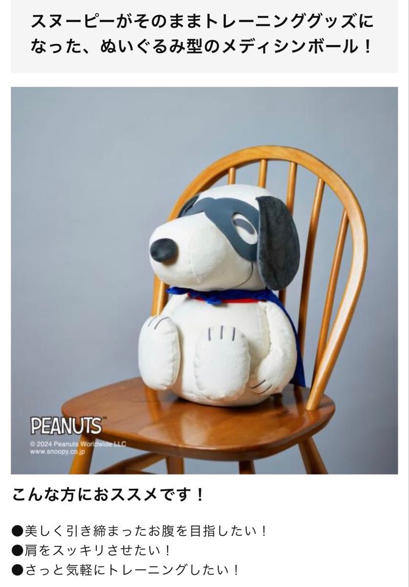 ミズノ 【PEANUTS】スヌーピー メディシンボール レッド 2kg｜Yahoo
