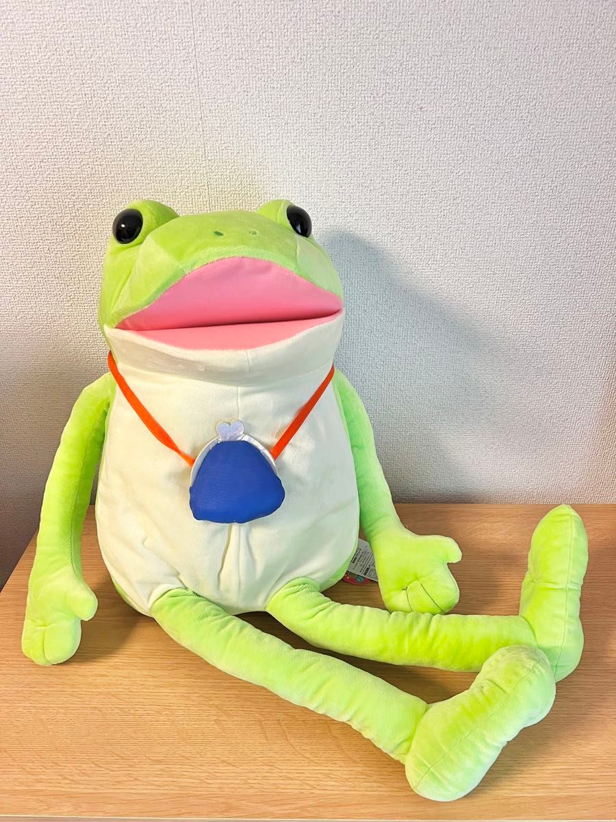 おとぼけケロピョン おつかい ウルトラBIG ぬいぐるみ ケロピョン