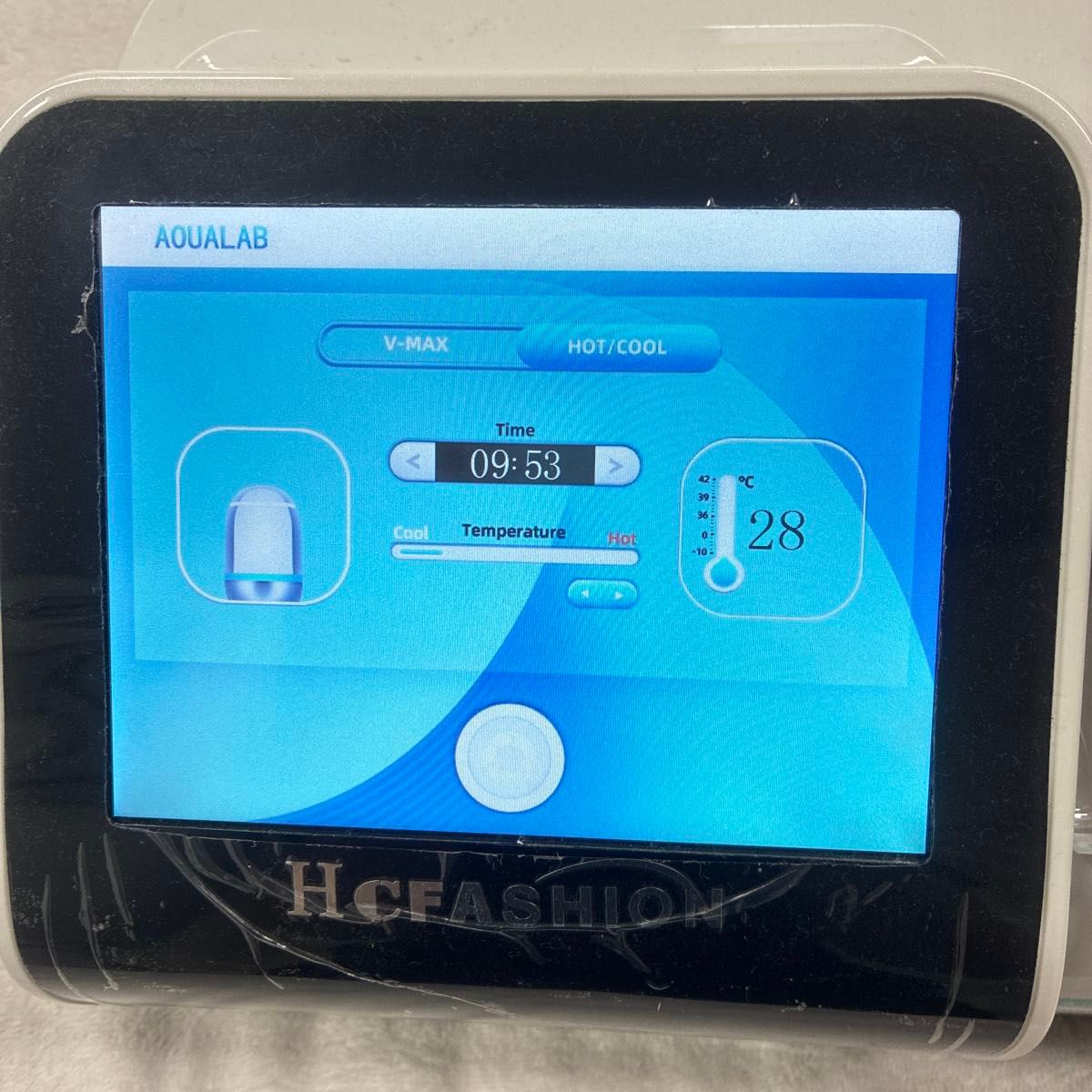 HCFASHION AQUALAB V-MAX HOT/COOL エステ機器 美顔器 リフトアップ 小