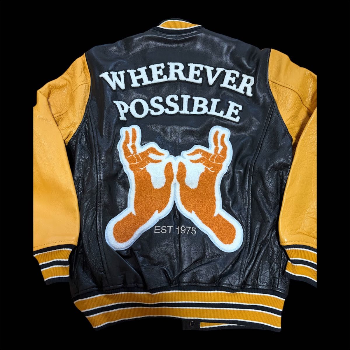 ZARA オールレザースタジャン ボンバージャケット Sサイズ｜Yahoo