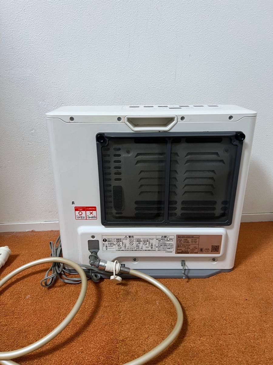 値下【美品】NORITZ 都市ガスファンヒーター GFH-2404S ホース付き