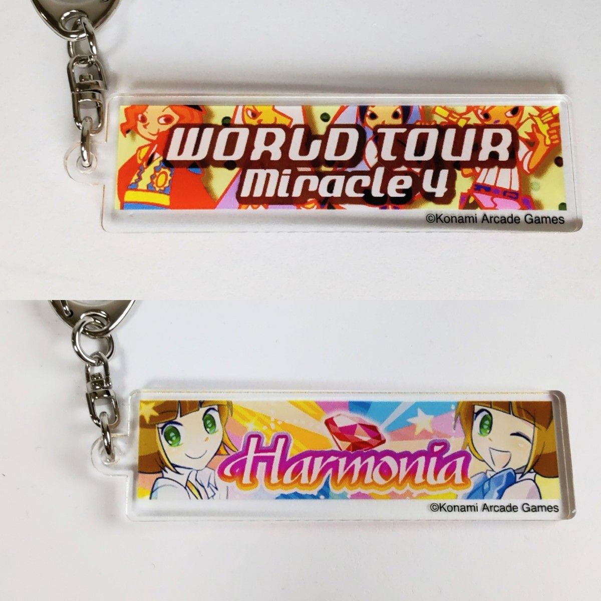 pop'n music 曲バナーアクリルキーホルダー ワールドツアー