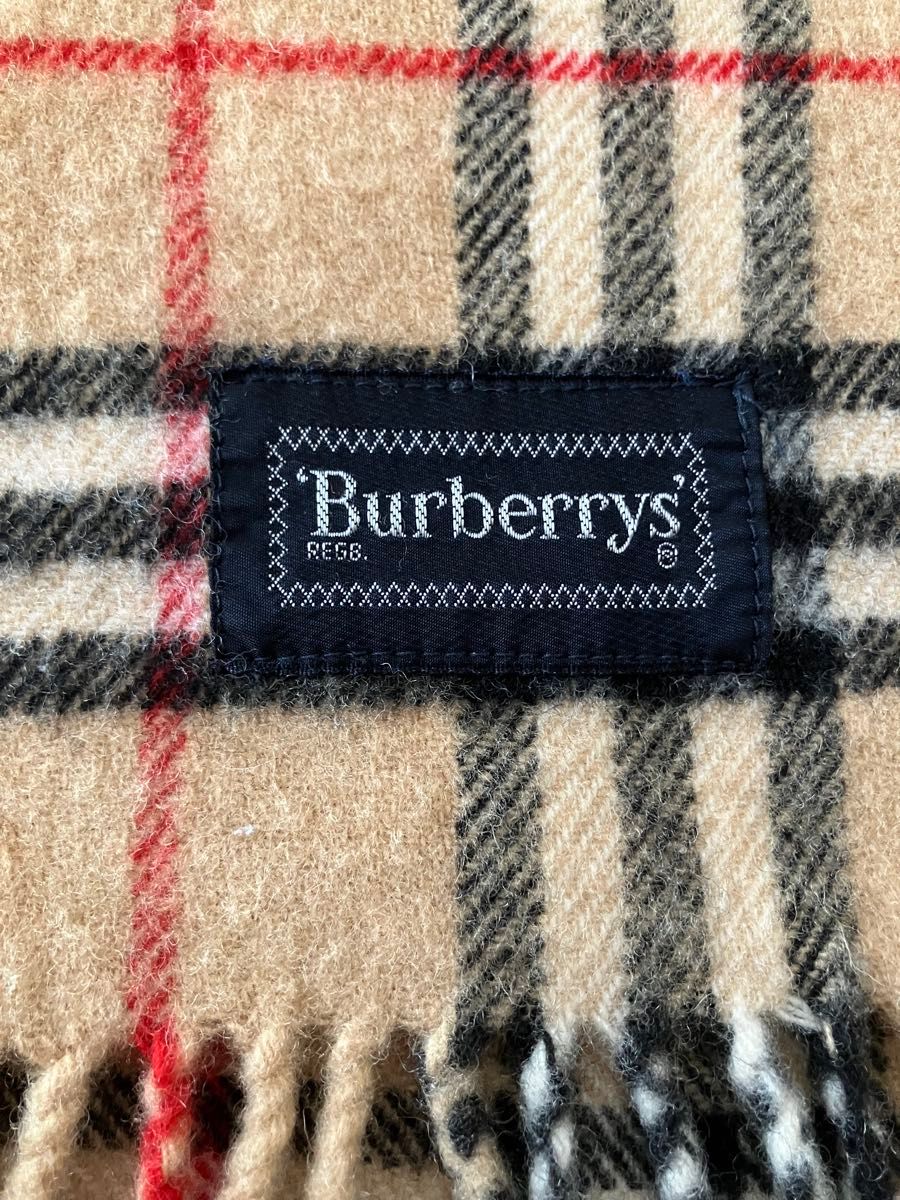 BURBERRY バーバリー ノバチェック ベージュ膝掛け ブランケット