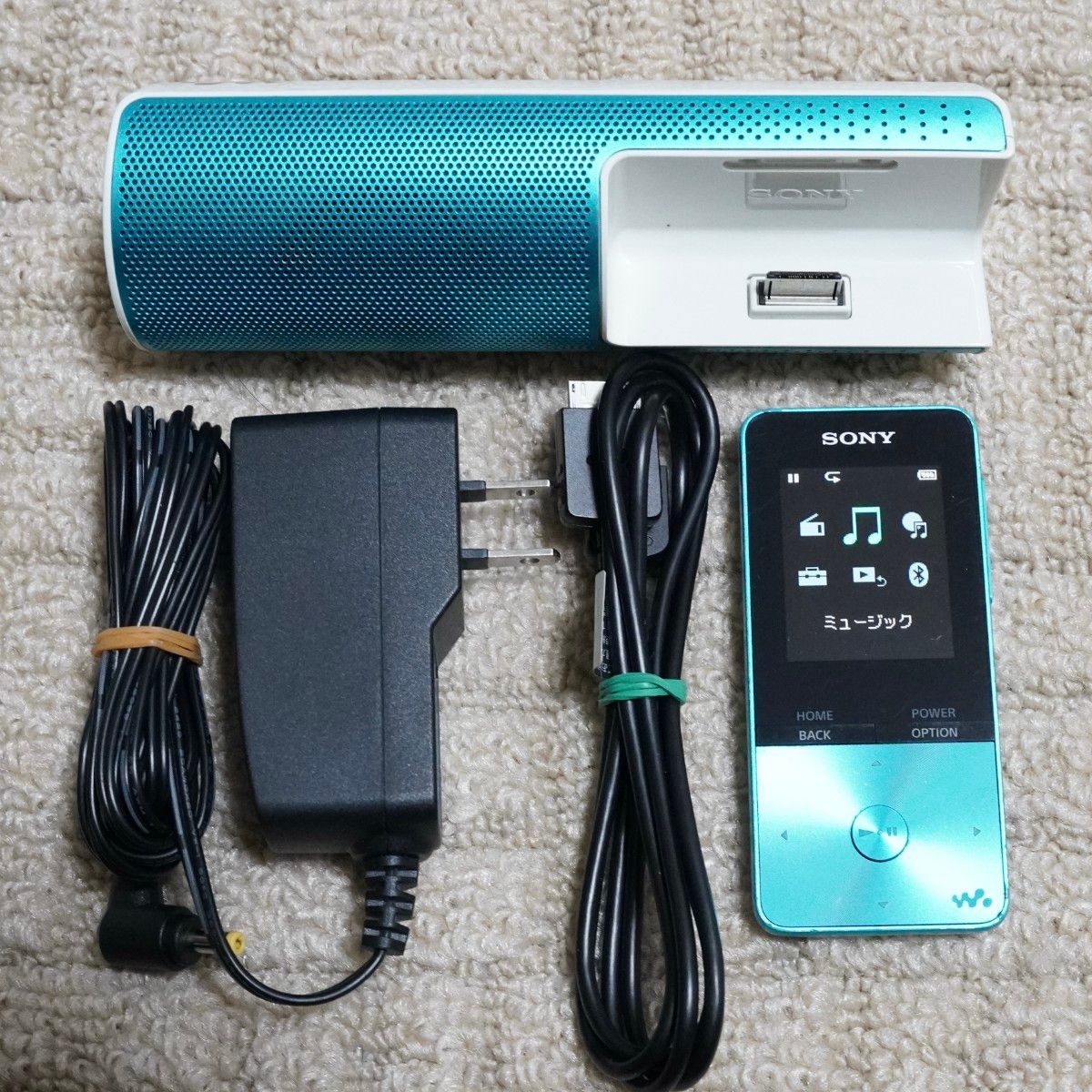 SONY ウォークマン NW-S315 L （ブルー） スピーカーセット (#4