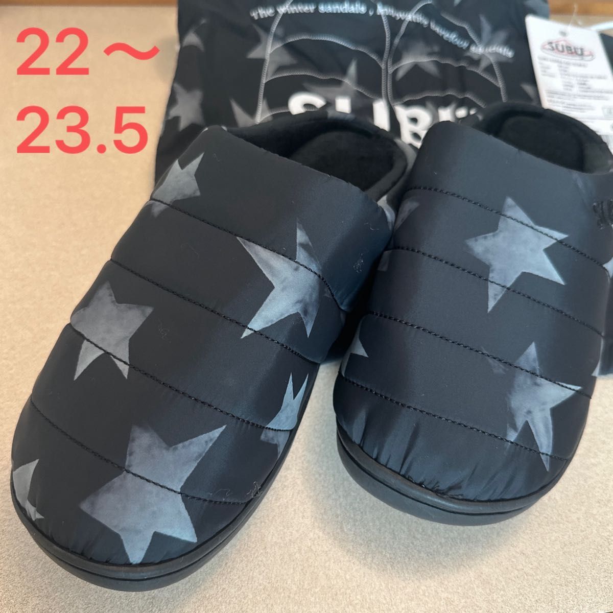韓国限定 SUBU Sandal Star 冬用 サンダル22〜23 5 スリッパ｜Yahoo
