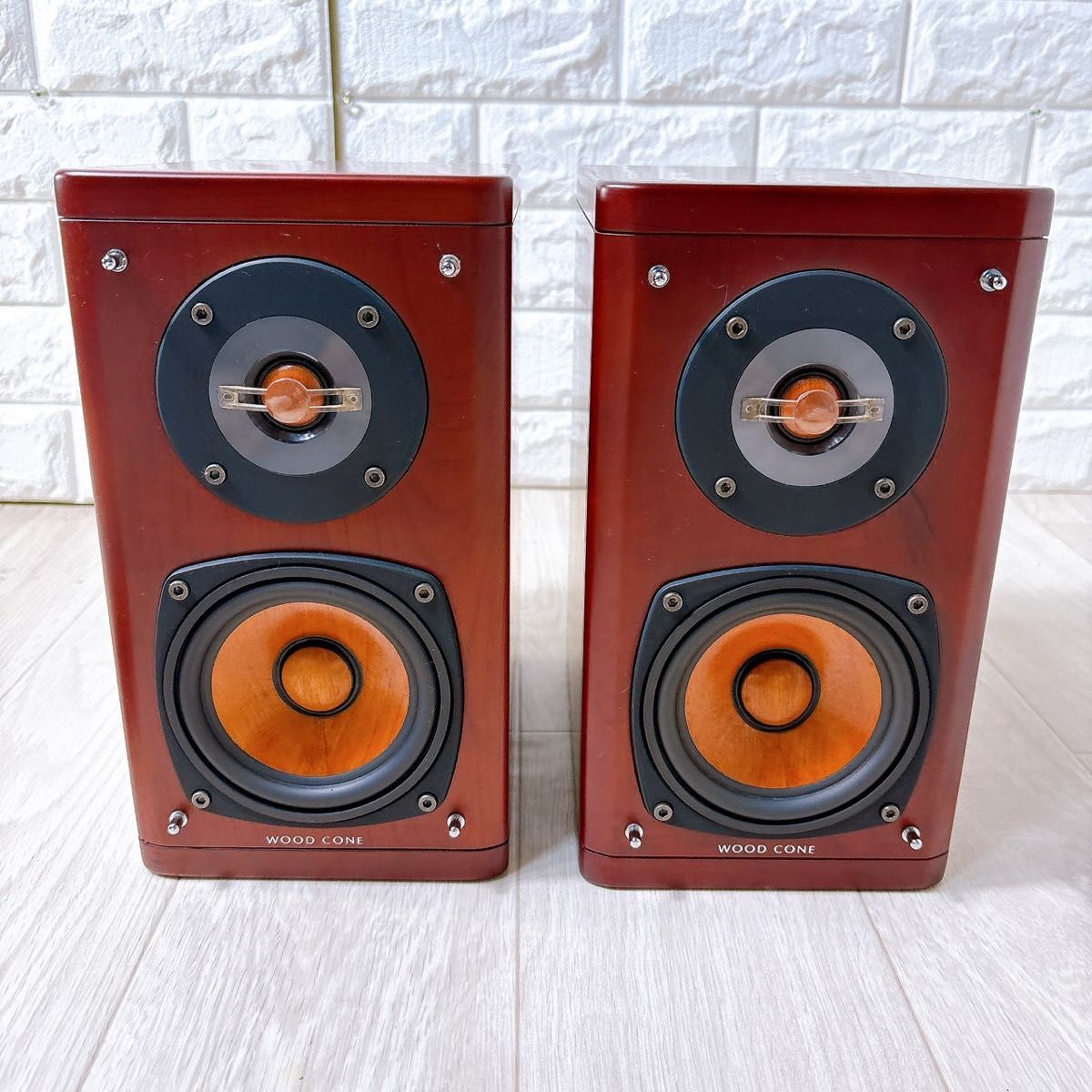 Victor ビクター SX-WD5 2ウェイバスレフ スピーカー ウッドコーン