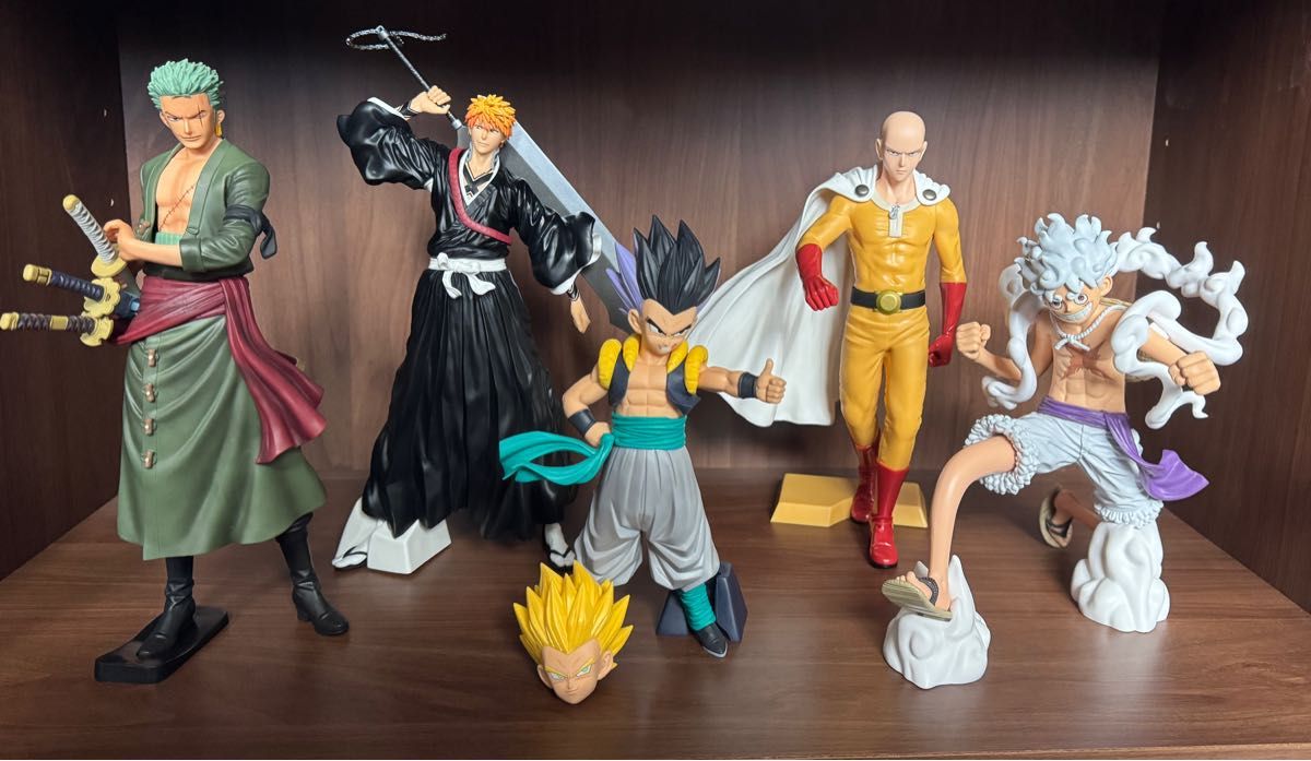 Grandista フィギュア 5体セット ワンピース ルフィ ゾロ ゴテンクス