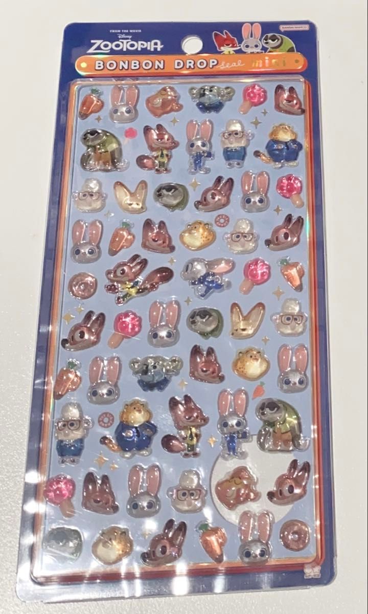 正規品 ズートピア ボンボンドロップシールミニ ディズニー｜Yahoo