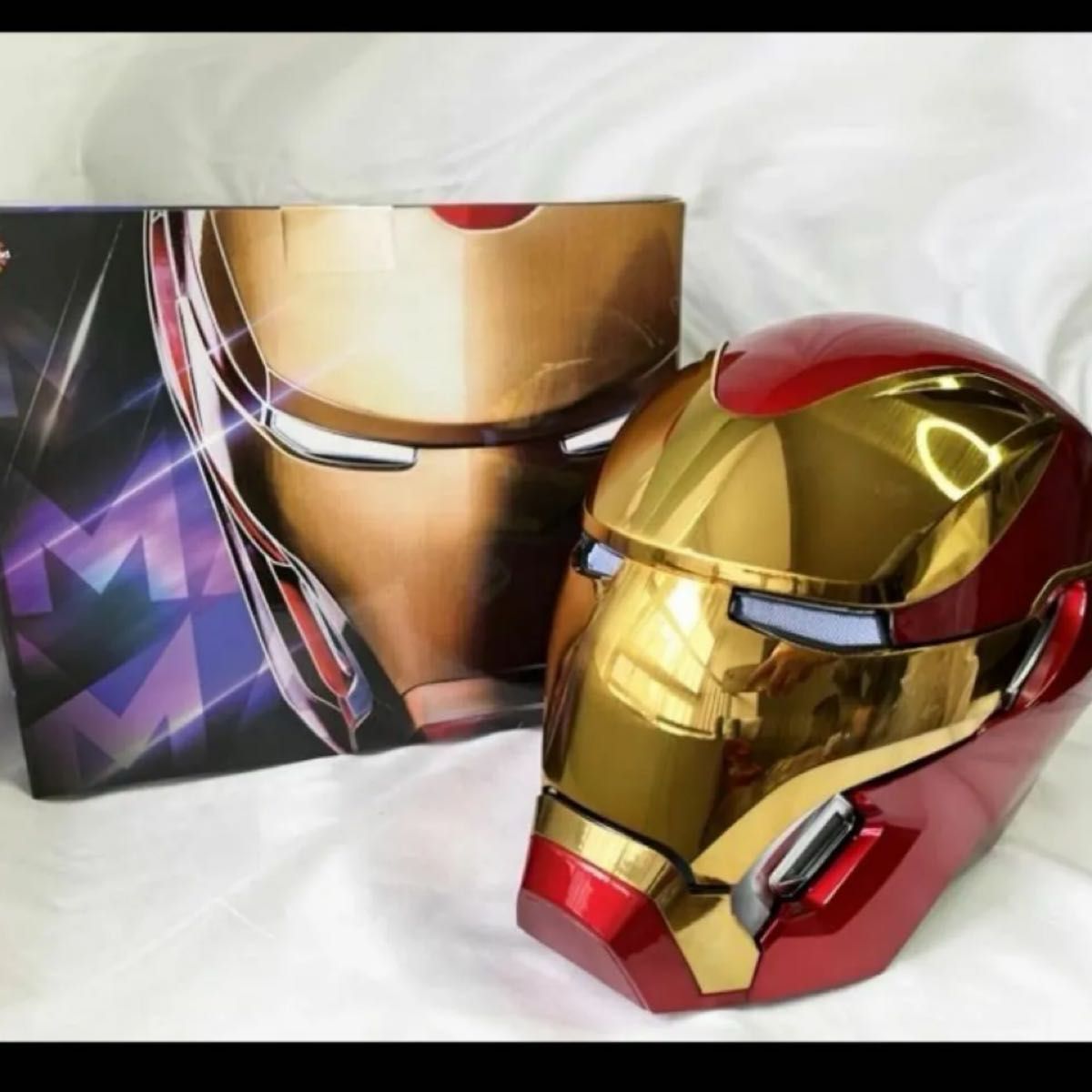 アイアンマンmark50 マスク ヘルメット 自動開閉式音声認識開閉可能