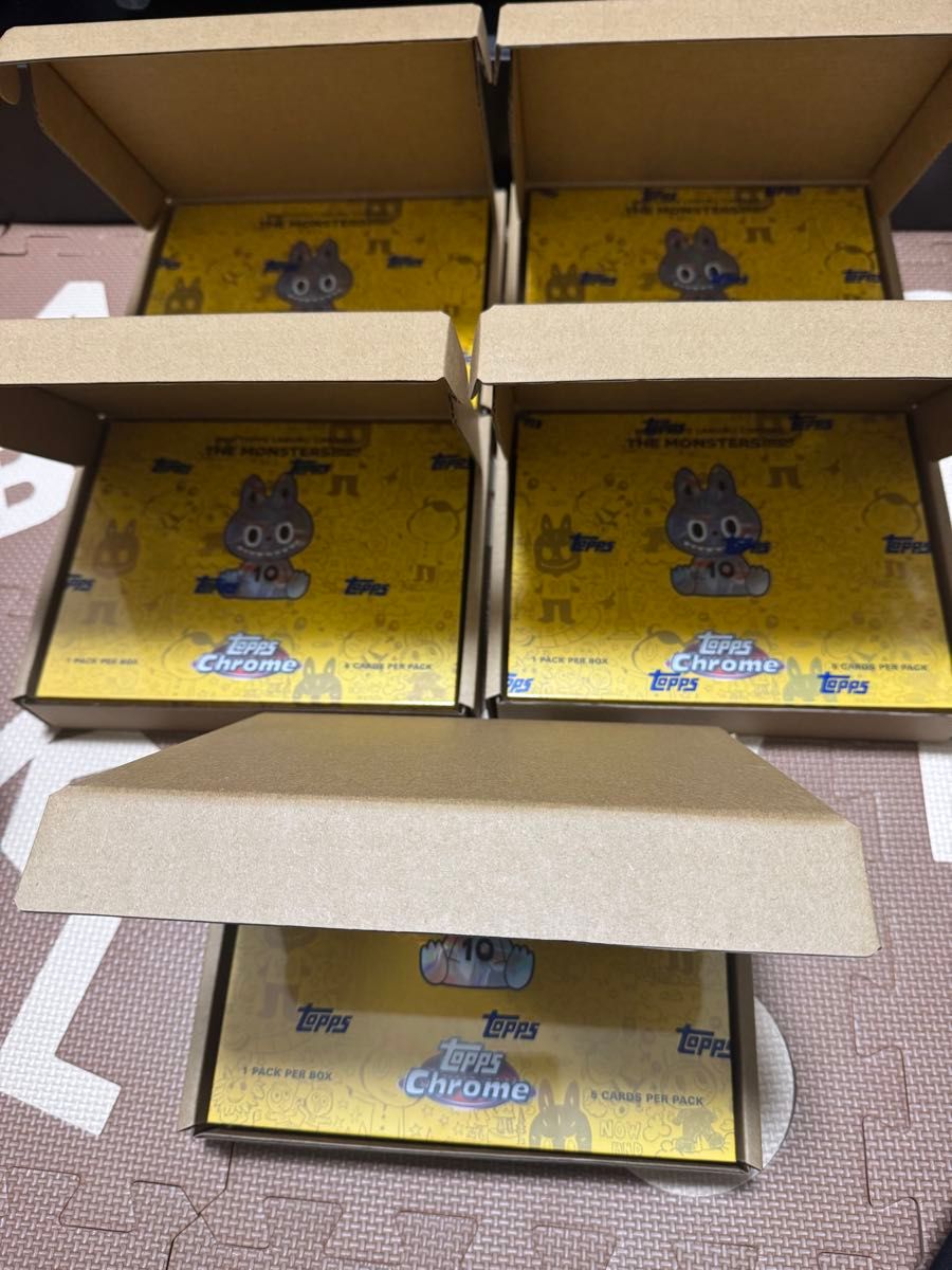 2025 Topps Chrome Labubu 1BOX 新品・未開封｜Yahoo!フリマ（旧PayPay